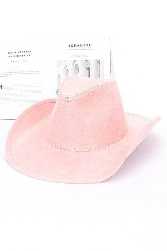 Faux Suede Cowboy Hat - Shop Style & More | Fresh Looks, Everyday Deals & Free Shipping