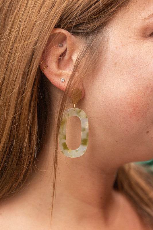 Maeve Earrings - Pear Opal - Shop Style & More | Fresh Looks, Everyday Deals & Free Shipping