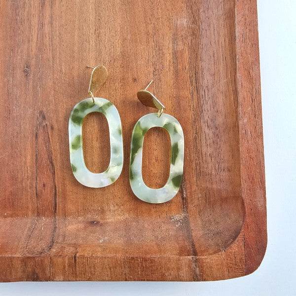Maeve Earrings - Pear Opal - Shop Style & More | Fresh Looks, Everyday Deals & Free Shipping
