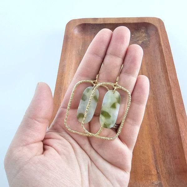 Madison Earrings - Pear Opal - Shop Style & More | Fresh Looks, Everyday Deals & Free Shipping