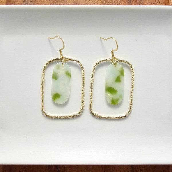Madison Earrings - Pear Opal - Shop Style & More | Fresh Looks, Everyday Deals & Free Shipping