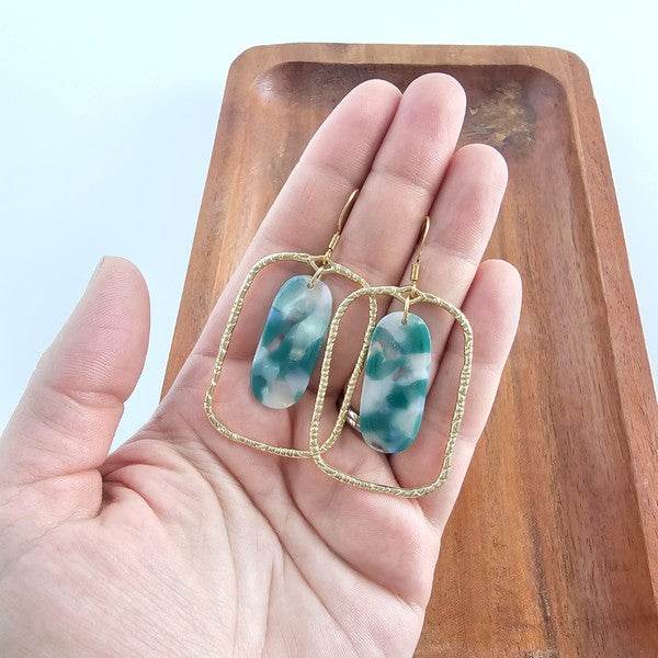 Madison Earrings - Jade Opal - Shop Style & More | Fresh Looks, Everyday Deals & Free Shipping
