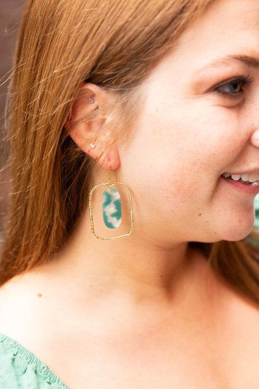 Madison Earrings - Jade Opal - Shop Style & More | Fresh Looks, Everyday Deals & Free Shipping
