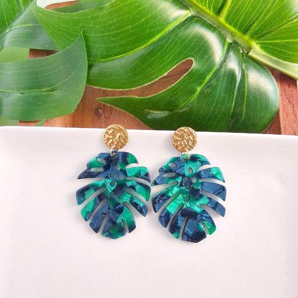 Leilani Earrings - Dark Green - Shop Style & More | Fresh Looks, Everyday Deals & Free Shipping