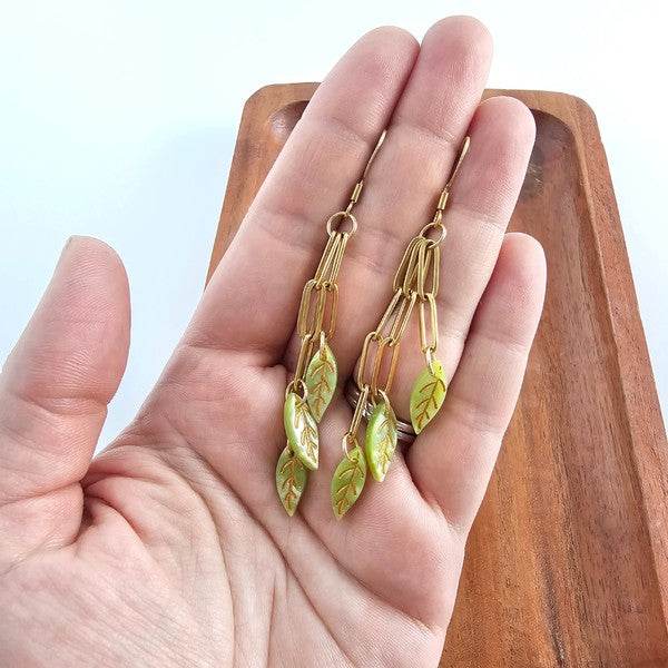 Ivy Earrings - Fern Green - Shop Style & More | Fresh Looks, Everyday Deals & Free Shipping