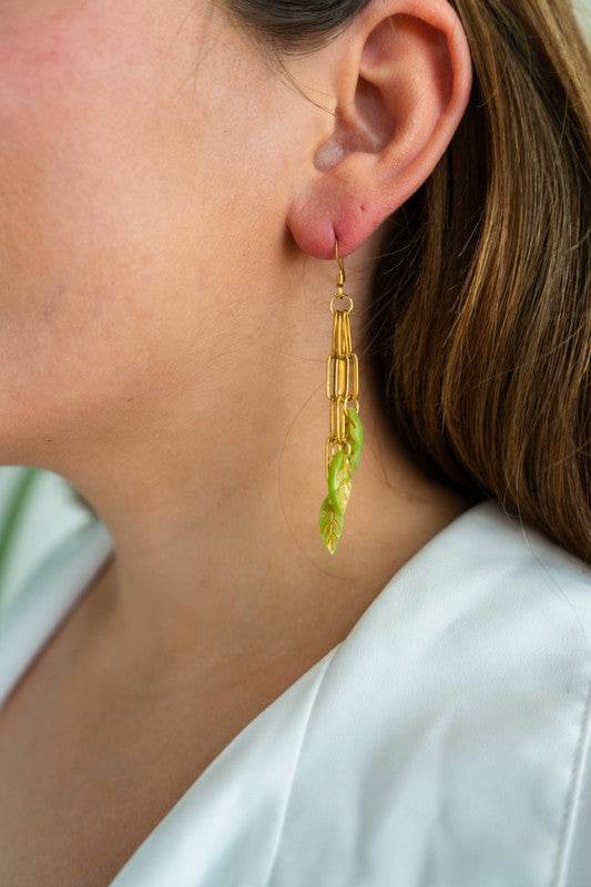 Ivy Earrings - Fern Green - Shop Style & More | Fresh Looks, Everyday Deals & Free Shipping