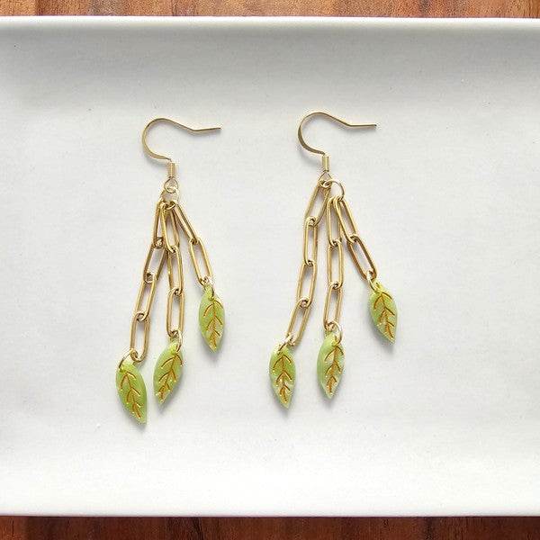 Ivy Earrings - Fern Green - Shop Style & More | Fresh Looks, Everyday Deals & Free Shipping
