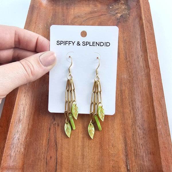 Ivy Earrings - Fern Green - Shop Style & More | Fresh Looks, Everyday Deals & Free Shipping