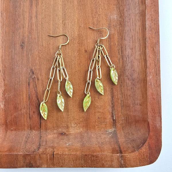 Ivy Earrings - Fern Green - Shop Style & More | Fresh Looks, Everyday Deals & Free Shipping