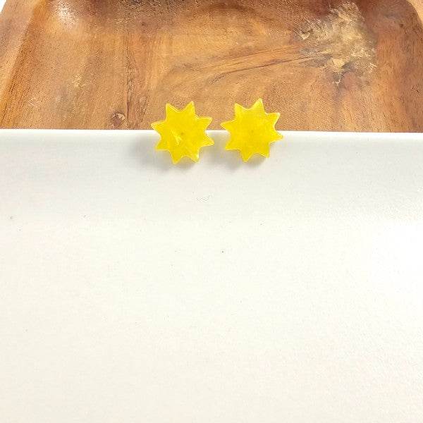 Sunshine Studs - Yellow - Shop Style & More | Fresh Looks, Everyday Deals & Free Shipping