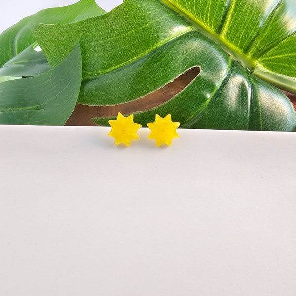 Sunshine Studs - Yellow - Shop Style & More | Fresh Looks, Everyday Deals & Free Shipping