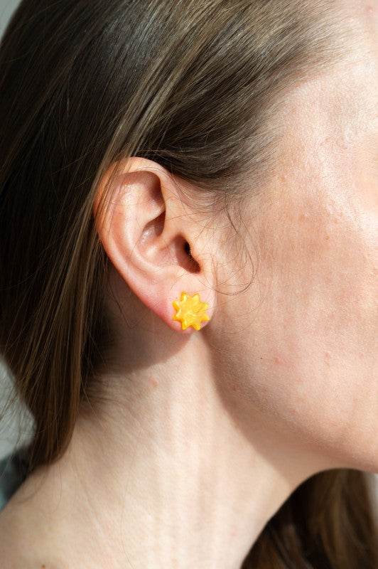 Sunshine Studs - Yellow - Shop Style & More | Fresh Looks, Everyday Deals & Free Shipping