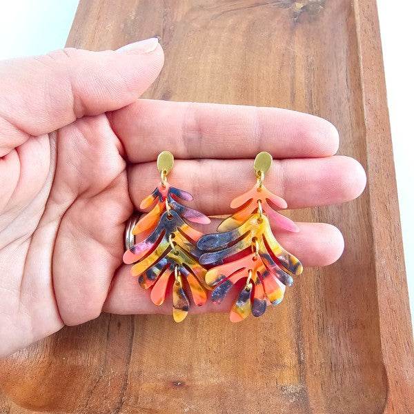 Petite Palm Earrings - Bird of Paradise - Shop Style & More | Fresh Looks, Everyday Deals & Free Shipping