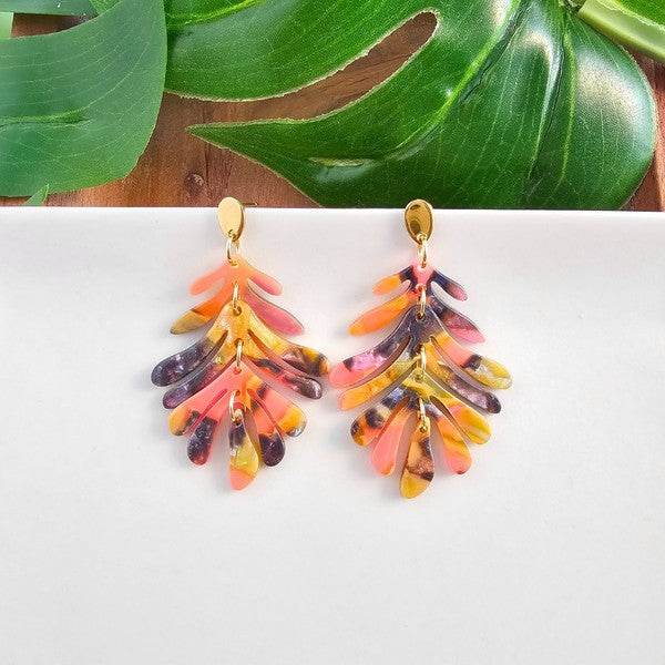 Petite Palm Earrings - Bird of Paradise - Shop Style & More | Fresh Looks, Everyday Deals & Free Shipping