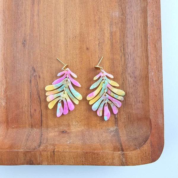 Petite Palm Earrings - Tropical Delight - Shop Style & More | Fresh Looks, Everyday Deals & Free Shipping