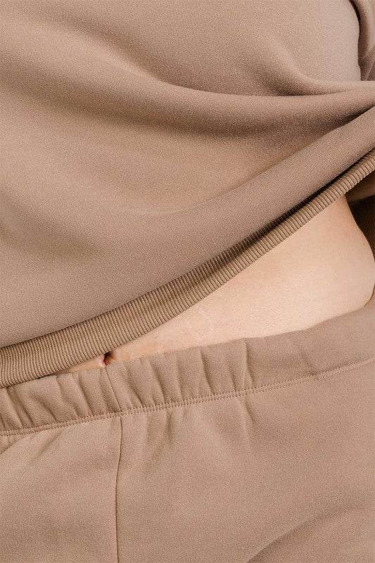 Plus Size Poly Fleece Elastic Waist Joggers - Shop Style & More | Fresh Looks, Everyday Deals & Free Shipping