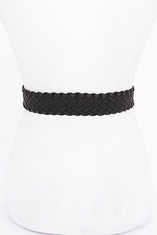Shiny Buckle Braided Fashion Belt - Shop Style & More | Fresh Looks, Everyday Deals & Free Shipping