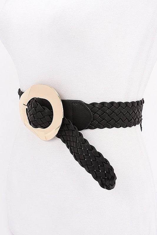 Shiny Buckle Braided Fashion Belt - Shop Style & More | Fresh Looks, Everyday Deals & Free Shipping