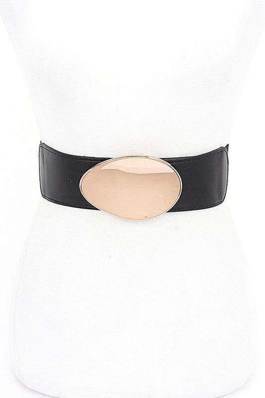 Shiny Buckle Classy Elastic Fashion Belt - Shop Style & More | Fresh Looks, Everyday Deals & Free Shipping