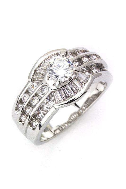 Cubic Zirconia Classic Ring - Shop Style & More | Fresh Looks, Everyday Deals & Free Shipping
