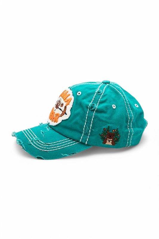 MAMA Bear Embroidered Vintage Cotton Cap - Shop Style & More | Fresh Looks, Everyday Deals & Free Shipping