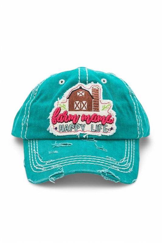 Happy Farm Mama Vintage Cotton Cap - Shop Style & More | Fresh Looks, Everyday Deals & Free Shipping