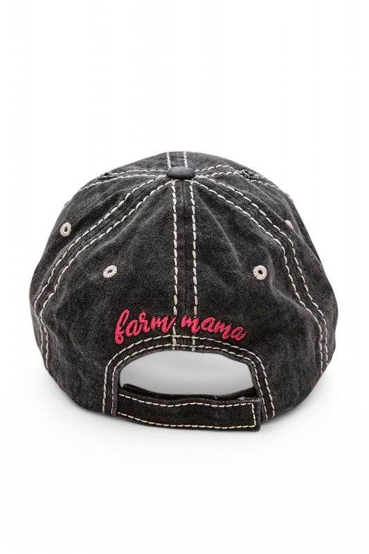Happy Farm Mama Vintage Cotton Cap - Shop Style & More | Fresh Looks, Everyday Deals & Free Shipping