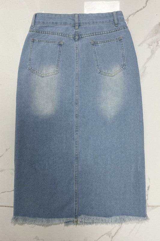 WOMEN FASHION DENIM SKIRT - Shop Style & More | Fresh Looks, Everyday Deals & Free Shipping