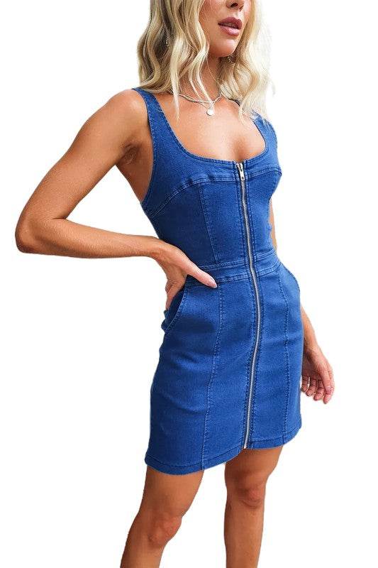 WOMEN FASHION DENIM DRESS - Shop Style & More | Fresh Looks, Everyday Deals & Free Shipping