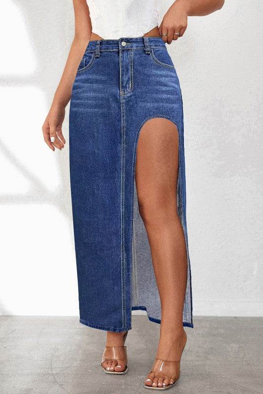 WOMEN FASHION DENIM SKIRT - Shop Style & More | Fresh Looks, Everyday Deals & Free Shipping