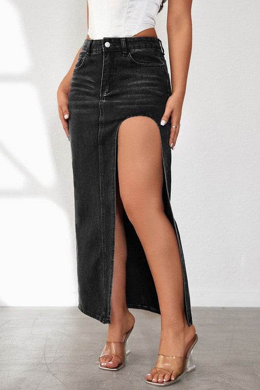 WOMEN FASHION DENIM SKIRT - Shop Style & More | Fresh Looks, Everyday Deals & Free Shipping