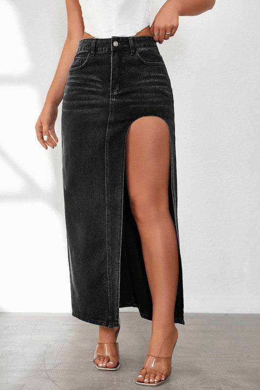 WOMEN FASHION DENIM SKIRT - Shop Style & More | Fresh Looks, Everyday Deals & Free Shipping