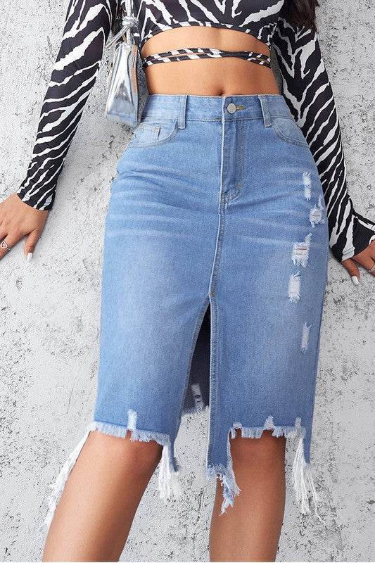 WOMEN FASHION DENIM SKIRT - Shop Style & More | Fresh Looks, Everyday Deals & Free Shipping