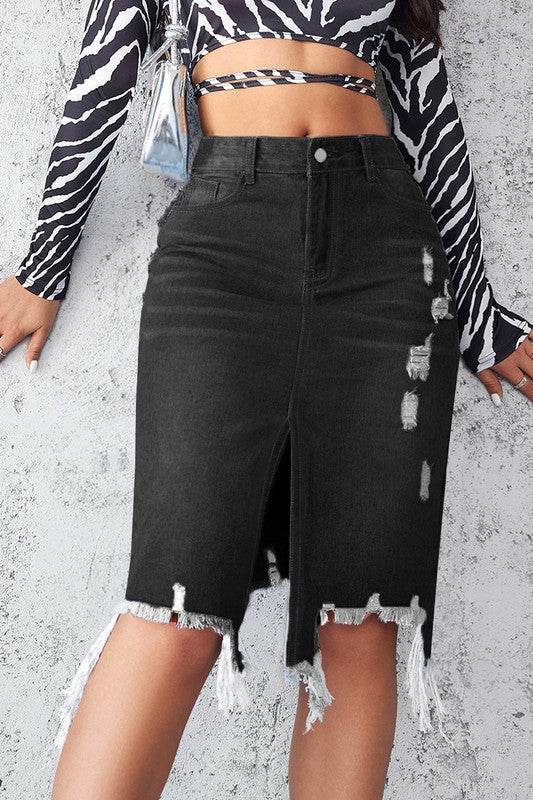 WOMEN FASHION DENIM SKIRT - Shop Style & More | Fresh Looks, Everyday Deals & Free Shipping