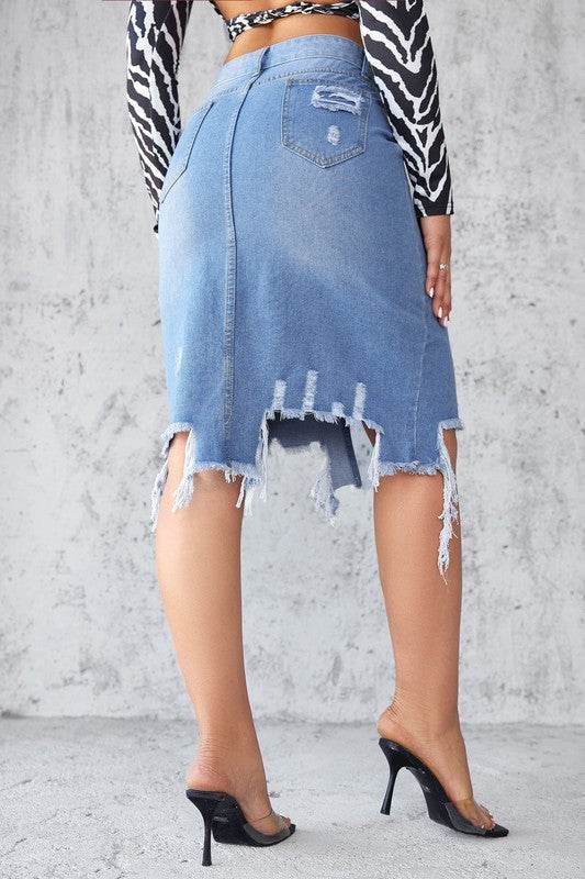 WOMEN FASHION DENIM SKIRT - Shop Style & More | Fresh Looks, Everyday Deals & Free Shipping