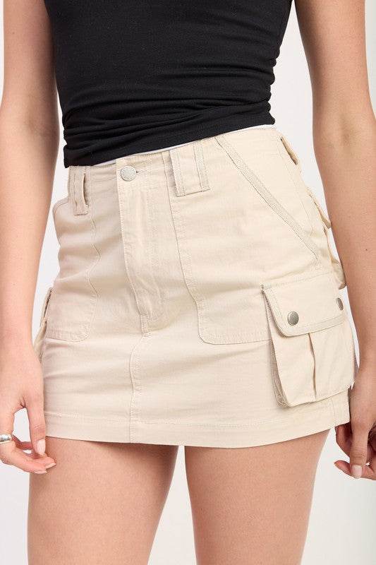 CARGO MINI SKIRT - Shop Style & More | Fresh Looks, Everyday Deals & Free Shipping