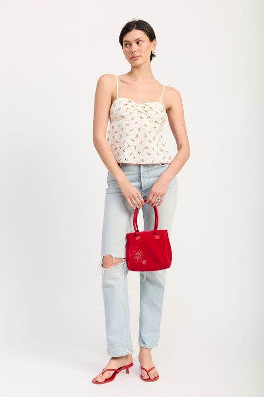 FLORAL SWEETHEART CAMI TOP - Shop Style & More | Fresh Looks, Everyday Deals & Free Shipping