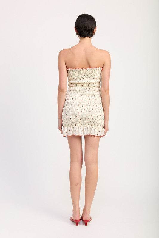 FLORAL SMOCKED TUBE DRESS - Shop Style & More | Fresh Looks, Everyday Deals & Free Shipping
