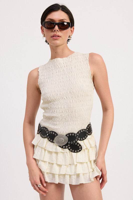 TIERED RUFFLE MINI SKIRT - Shop Style & More | Fresh Looks, Everyday Deals & Free Shipping