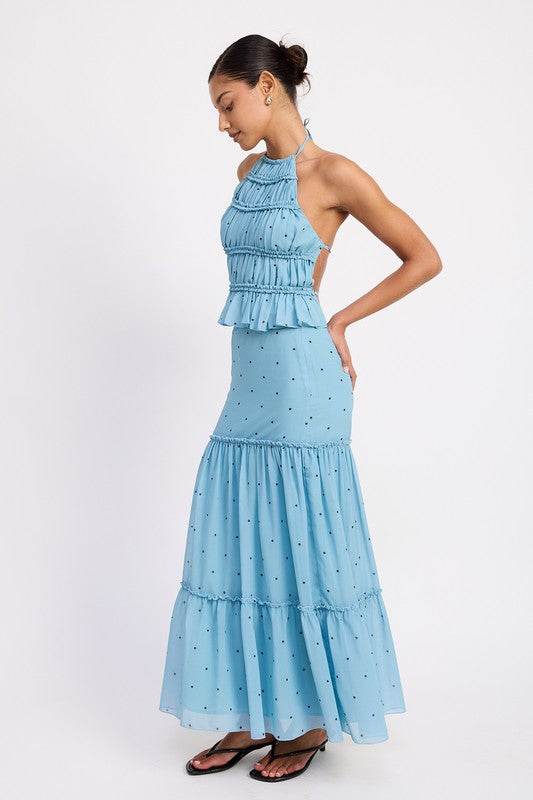 TIERED RUFFLE MIDI SKIRT - Shop Style & More | Fresh Looks, Everyday Deals & Free Shipping