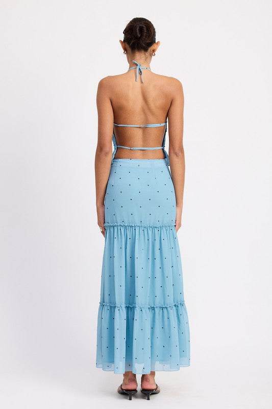 TIERED RUFFLE MIDI SKIRT - Shop Style & More | Fresh Looks, Everyday Deals & Free Shipping