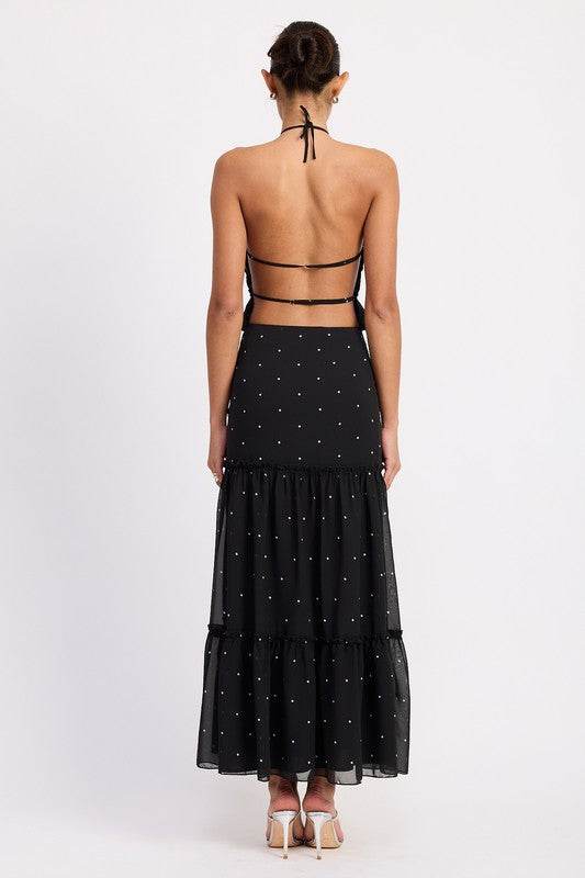 TIERED RUFFLE MIDI SKIRT - Shop Style & More | Fresh Looks, Everyday Deals & Free Shipping