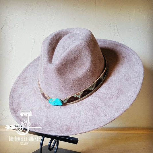 Turquoise Navajo Turq Slab Leather Band Choice Hat - Shop Style & More | Fresh Looks, Everyday Deals & Free Shipping