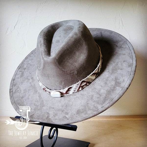 Gold Aztec Turq Slab Leather Band Choice Hat - Shop Style & More | Fresh Looks, Everyday Deals & Free Shipping