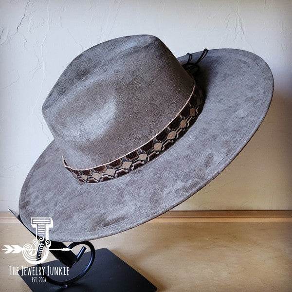 Red Brown Navajo Western Leather Band Choice Hat - Shop Style & More | Fresh Looks, Everyday Deals & Free Shipping