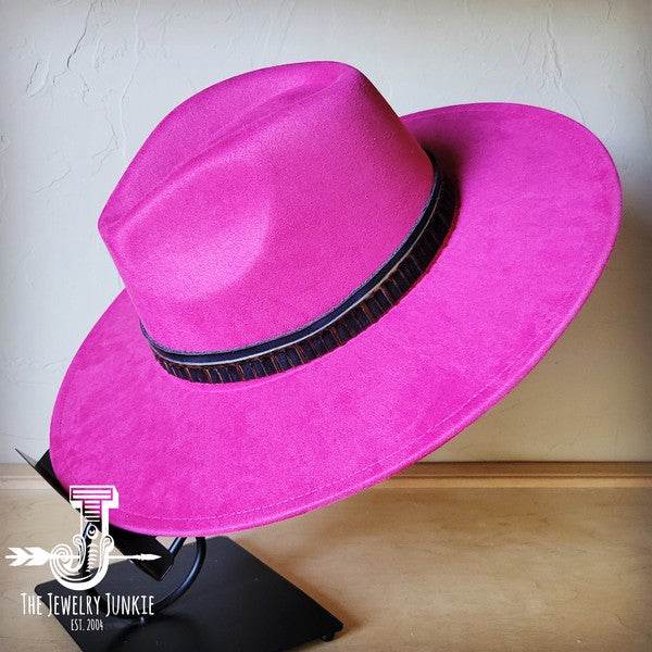 Red Brown Navajo Western Leather Band Choice Hat - Shop Style & More | Fresh Looks, Everyday Deals & Free Shipping