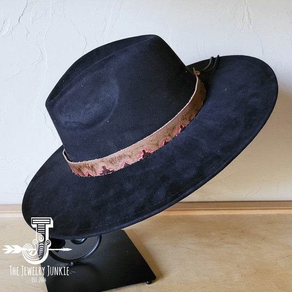 Red Brown Navajo Western Leather Band Choice Hat - Shop Style & More | Fresh Looks, Everyday Deals & Free Shipping
