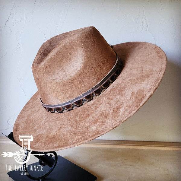 Red Brown Navajo Western Leather Band Choice Hat - Shop Style & More | Fresh Looks, Everyday Deals & Free Shipping