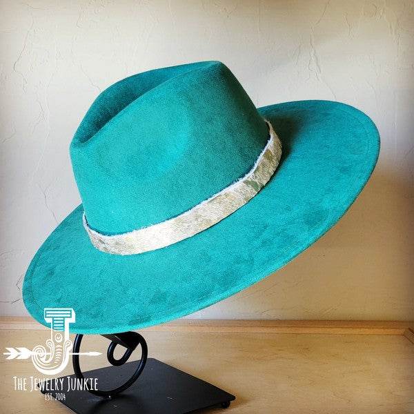 Cream Metallic Western Leather Band Choice Hat - Shop Style & More | Fresh Looks, Everyday Deals & Free Shipping