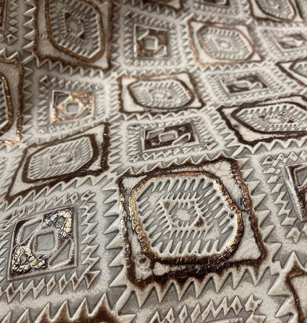 Gold Aztec Western Leather Band Choice Hat - Shop Style & More | Fresh Looks, Everyday Deals & Free Shipping